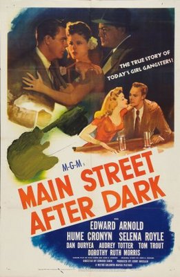 Main Street After Dark movie poster (1945) tote bag