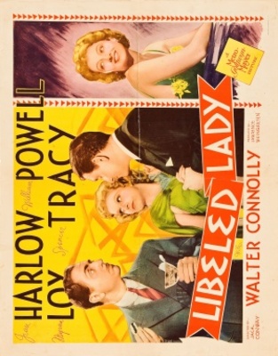 Libeled Lady movie poster (1936) poster