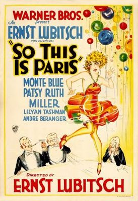 So This Is Paris movie poster (1926) mug