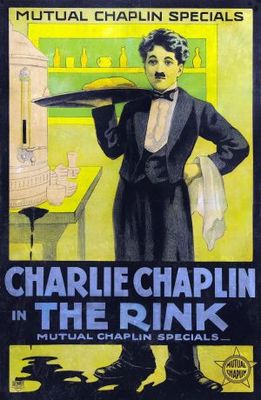 The Rink movie poster (1916) wood print