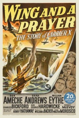Wing and a Prayer movie poster (1944) t-shirt