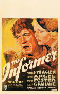 The Informer movie poster (1935) wood print