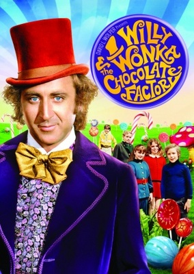 Willy Wonka & the Chocolate Factory movie poster (1971) Stickers MOV_f4bf5b79