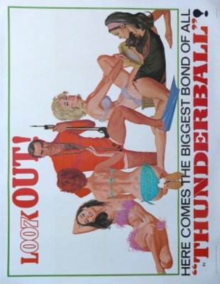Thunderball movie poster (1965) puzzle MOV_f4c168cd