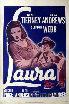 Laura movie poster (1944) pillow