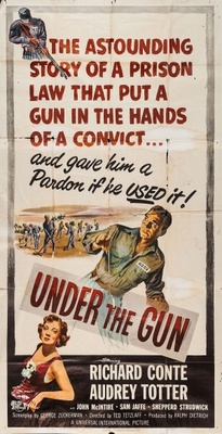 Under the Gun movie poster (1951) tote bag