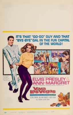 Viva Las Vegas movie poster (1964) wooden framed poster