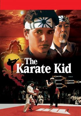 The Karate Kid movie poster (1984) wooden framed poster
