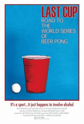 Last Cup: The Road to the World Series of Beer Pong movie poster (2008) metal framed poster