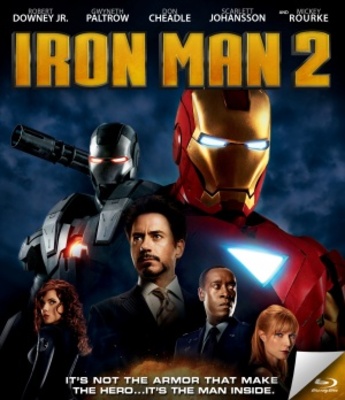 Iron Man 2 movie poster (2010) wood print