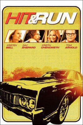 Hit and Run movie poster (2012) t-shirt
