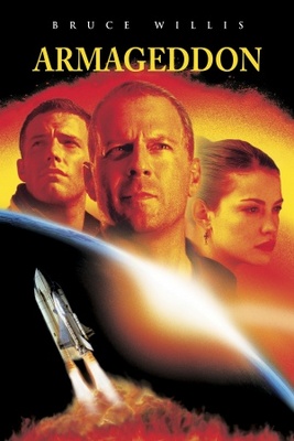 Armageddon movie poster (1998) wooden framed poster