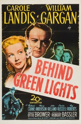 Behind Green Lights movie poster (1946) mouse pad