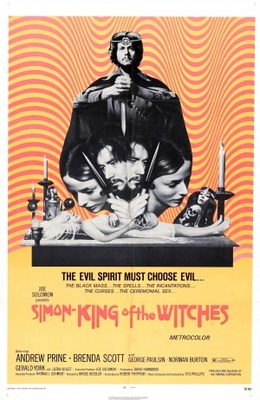 Simon, King of the Witches movie poster (1971) t-shirt