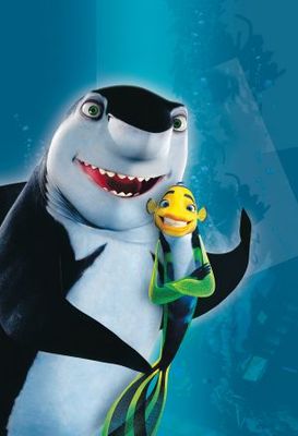 Shark Tale movie poster (2004) pillow