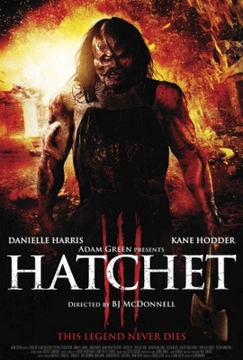 Hatchet III movie poster (2012) mouse pad