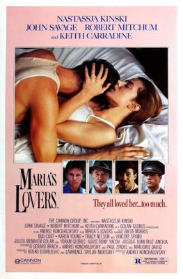 Maria's Lovers movie poster (1984) metal framed poster