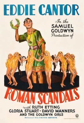 Roman Scandals movie poster (1933) metal framed poster