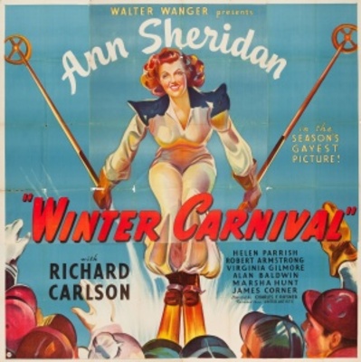 Winter Carnival movie poster (1939) canvas poster