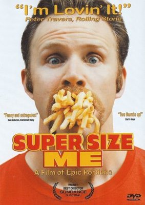 Super Size Me movie poster (2004) mouse pad