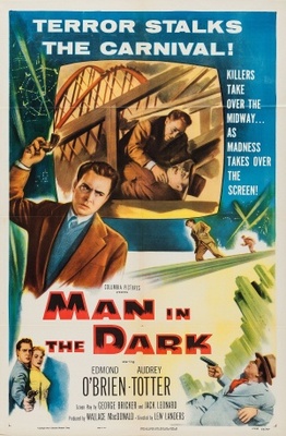 Man in the Dark movie poster (1953) mouse pad