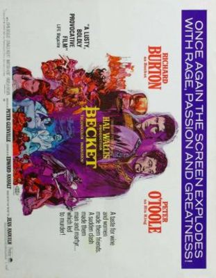 Becket movie poster (1964) metal framed poster