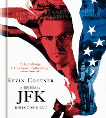 JFK movie poster (1991) metal framed poster