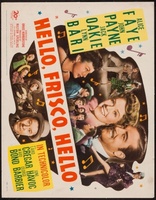 Hello Frisco, Hello movie poster (1943) t-shirt #1199639