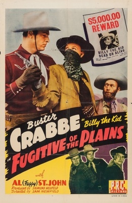 Fugitive of the Plains movie poster (1943) canvas poster