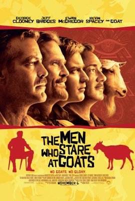 The Men Who Stare at Goats movie poster (2009) poster with hanger