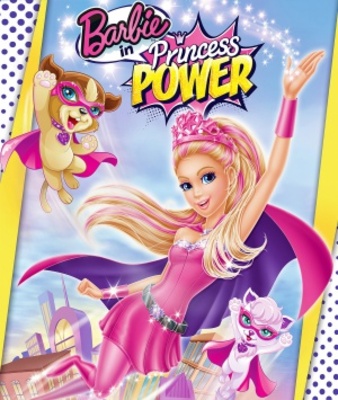 Barbie in Princess Power movie poster (2015) wooden framed poster