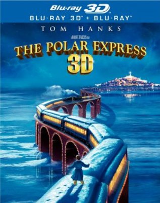 The Polar Express movie poster (2004) wood print