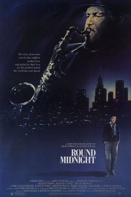 'Round Midnight movie poster (1986) wood print