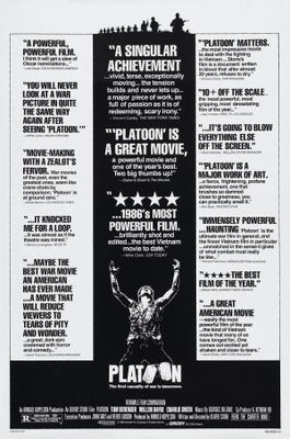 Platoon movie poster (1986) Stickers MOV_f636424d