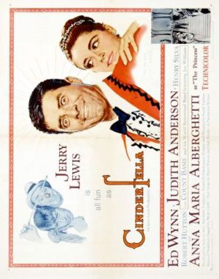 Cinderfella movie poster (1960) wood print
