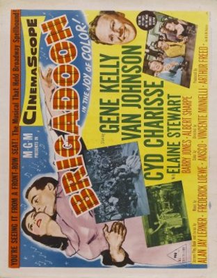 Brigadoon movie poster (1954) canvas poster
