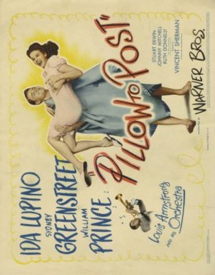 Pillow to Post movie poster (1945) wooden framed poster