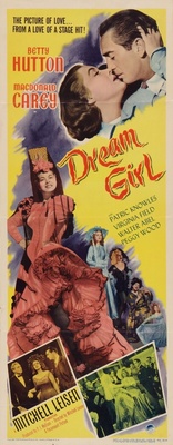 Dream Girl movie poster (1948) metal framed poster