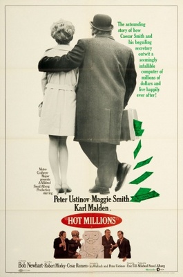 Hot Millions movie poster (1968) Stickers MOV_f6898dd7