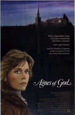 Agnes of God movie poster (1985) metal framed poster