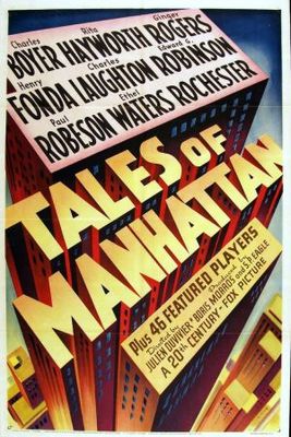 Tales of Manhattan movie poster (1942) wood print