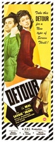 Detour movie poster (1945) t-shirt #783324