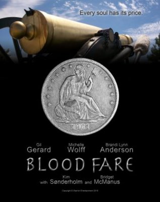 Blood Fare movie poster (2011) Stickers MOV_f6be619f