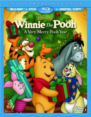 Winnie the Pooh: A Very Merry Pooh Year movie poster (2002) metal framed poster