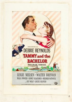 Tammy and the Bachelor movie poster (1957) metal framed poster