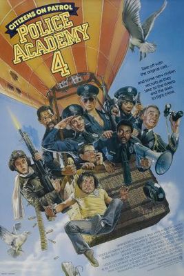 Police Academy 4: Citizens on Patrol movie poster (1987) wooden framed poster