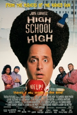 High School High movie poster (1996) wooden framed poster
