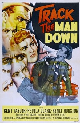 Track the Man Down movie poster (1955) Tank Top