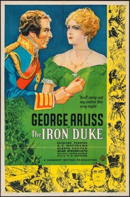 The Iron Duke movie poster (1934) metal framed poster