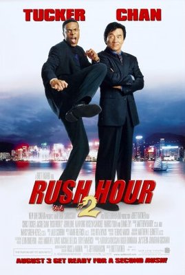 Rush Hour 2 movie poster (2001) Mouse Pad MOV_f6f60909